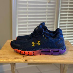 Under Armour Men's HOVR Infinite 2, Blackout Navy (403)/Purple Pop, 13